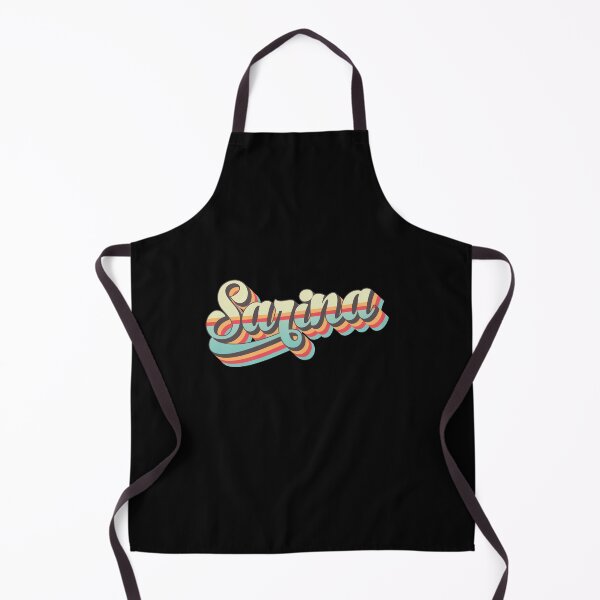 Item preview, Sarina name - cool 70s retro font surf style design designed and sold by NameTheory.