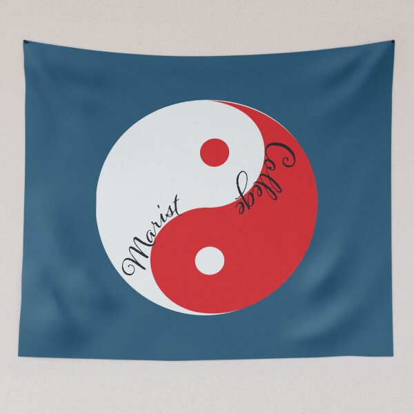 Item preview, Marist College Yin Yang   designed and sold by AGRHandmades.