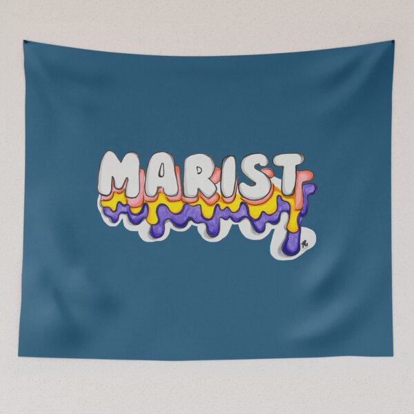 Item preview, Marist Drip   designed and sold by AGRHandmades.