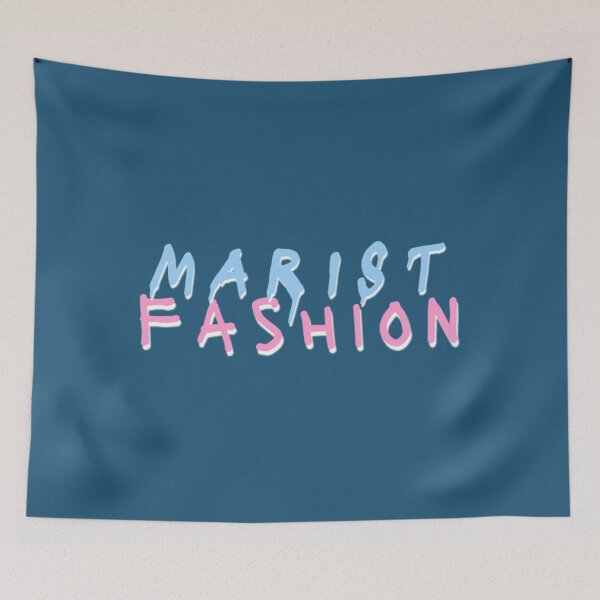 Item preview, Marist Fashion Cotton Candy Drip Logo   designed and sold by AGRHandmades.