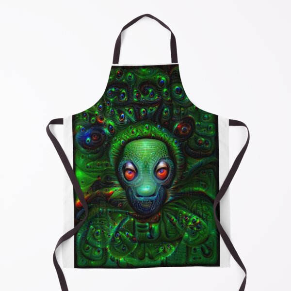 Item preview, ALIEN FACE REPTILIAN DEEPDREAM designed and sold by Francesc Xavier Carrera Güenaga.