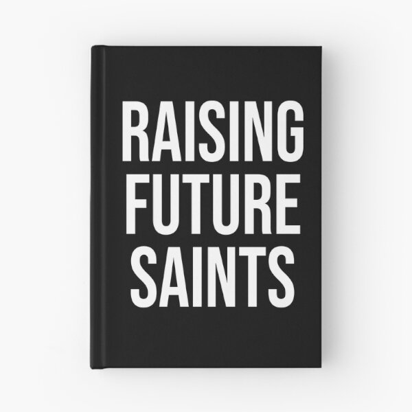 Item preview, Raising Future Saints Catholic Mother Father designed and sold by TheCatholicLady.