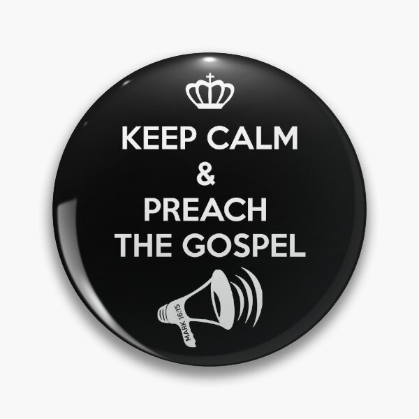 Item preview, Keep Calm & preach the gospel designed and sold by Warih.