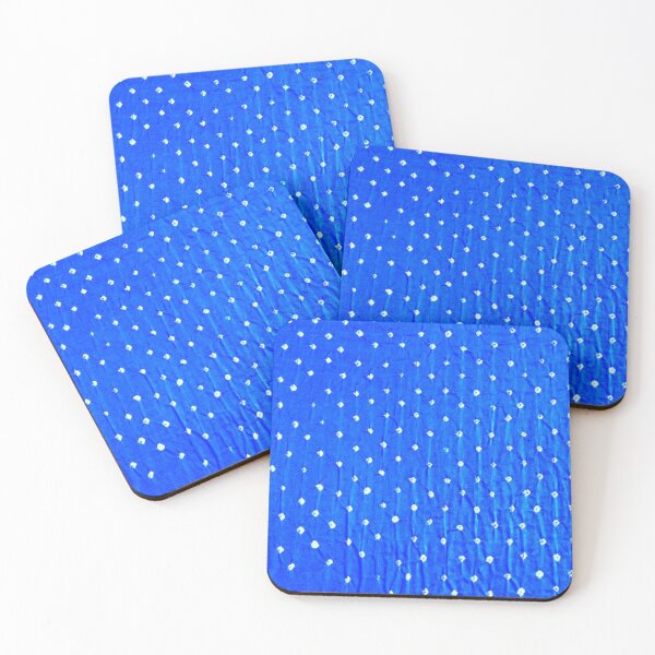 Item preview, blue bandhani designed and sold by ritusdesigns.