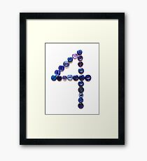 Four Framed Print