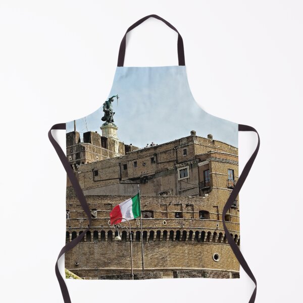 Item preview, Mausoleum of Hadrian Castle of the Holy Angel, Italian Flag, Rome Italy designed and sold by worldways.