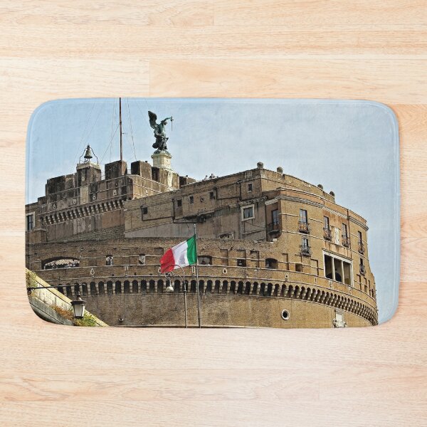 Item preview, Mausoleum of Hadrian Castle of the Holy Angel, Italian Flag, Rome Italy designed and sold by worldways.