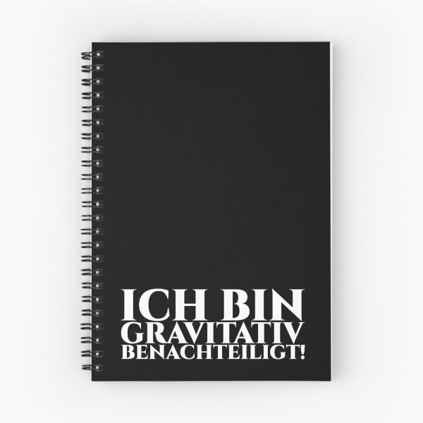 Item preview, I AM GRAVITATIVELY DISADVANTAGED - white lettering designed and sold by pASob-dESIGN.