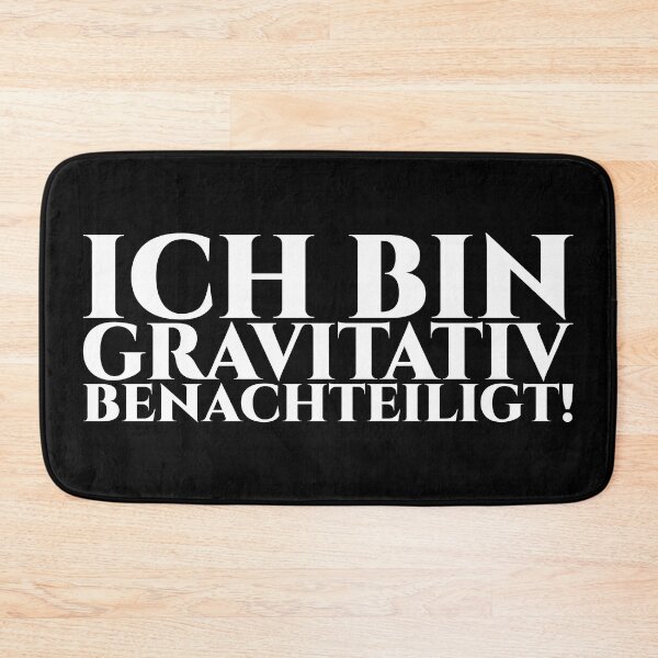 Item preview, I AM GRAVITATIVELY DISADVANTAGED - white lettering designed and sold by pASob-dESIGN.