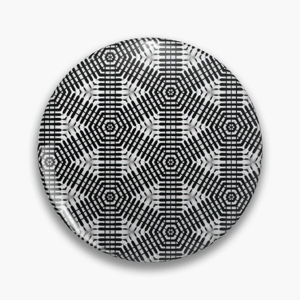 Item preview, Design seamless monochrome geometric pattern designed and sold by Sergey Ovchinnikov.