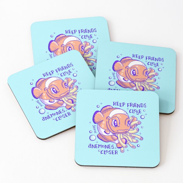 Item preview, Clownfish pun keep friend close, anemones closer designed and sold by SPIRIMAL.