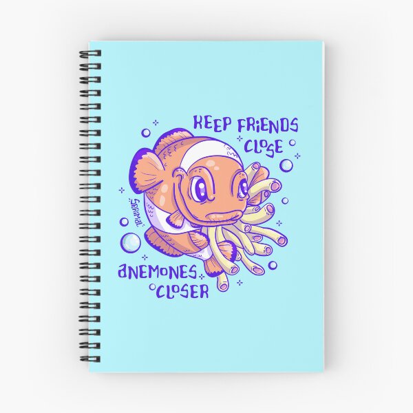 Item preview, Clownfish pun keep friend close, anemones closer designed and sold by SPIRIMAL.