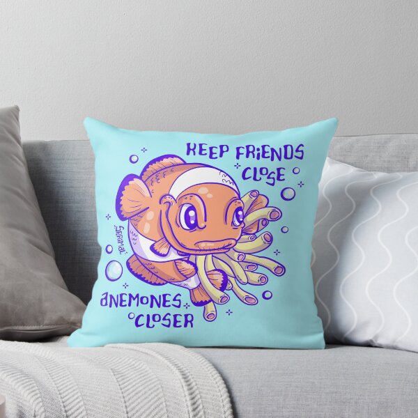 Item preview, Clownfish pun keep friend close, anemones closer designed and sold by SPIRIMAL.