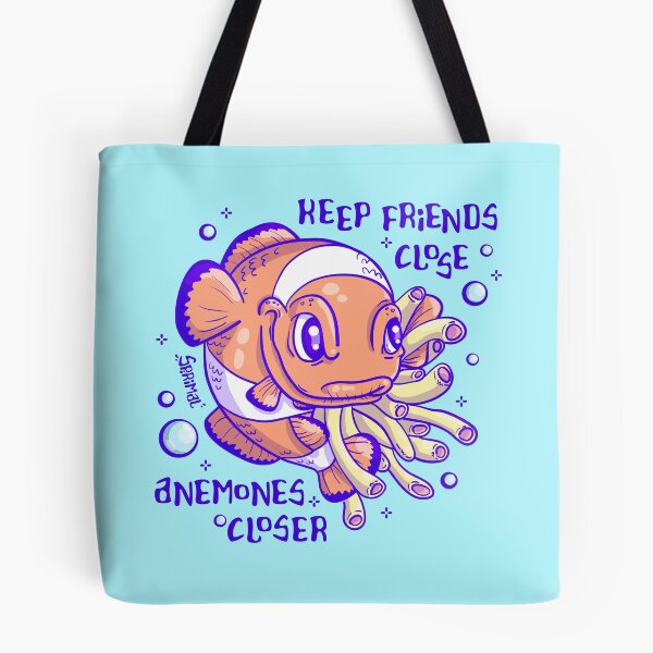Item preview, Clownfish pun keep friend close, anemones closer designed and sold by SPIRIMAL.