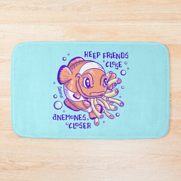 Item preview, Clownfish pun keep friend close, anemones closer designed and sold by SPIRIMAL.