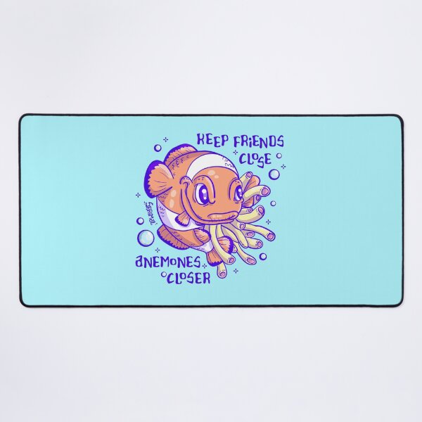 Item preview, Clownfish pun keep friend close, anemones closer designed and sold by SPIRIMAL.