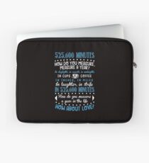 Wie messen Sie ein Jahr im Leben? Laptoptasche