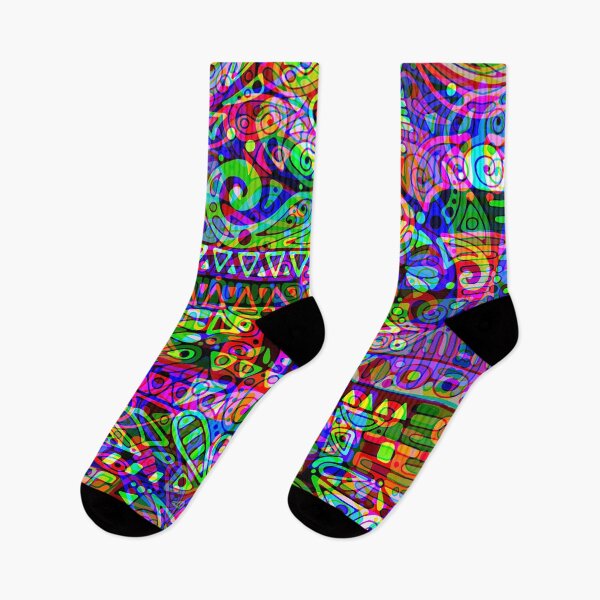 Item preview, Sketching Fantasy Art - Abstract Neon Shift 2 designed and sold by EDDArt.
