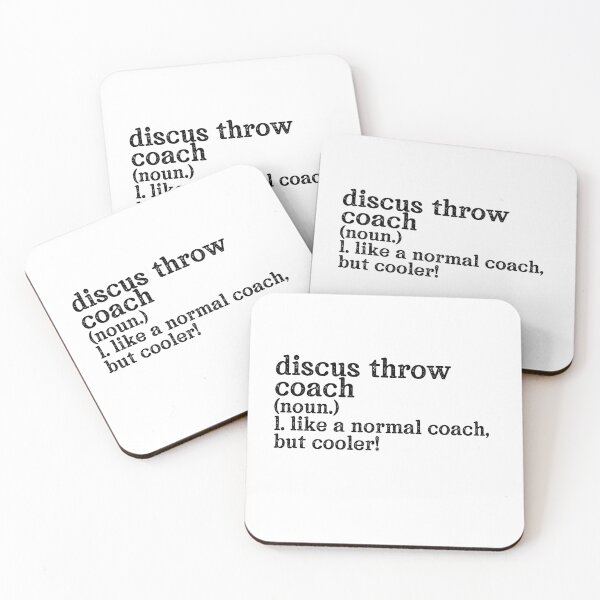 Item preview, Discus Throw Coach: Like A Normal Coach But Cooler! designed and sold by TeesYouWant.