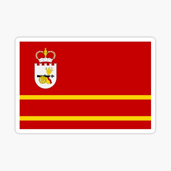 Smolensk Oblast flag Sticker
