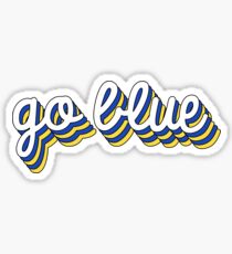 Go Blue Chill Sticker