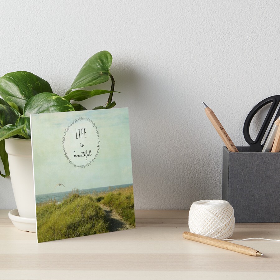 Item preview, Art Board Print designed and sold by RDeleansDesign.
