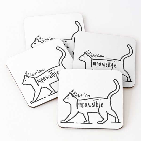 Item preview, Cats | mission impawsible-Essential tee shirts designed and sold by Umerchatha444.