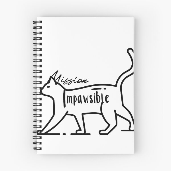 Item preview, Cats | mission impawsible-Essential tee shirts designed and sold by Umerchatha444.