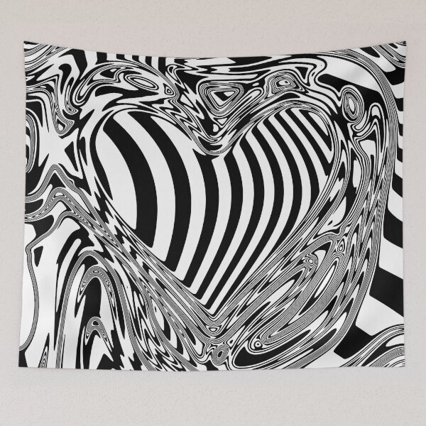 Item preview, Black And White Abstract Lifestyle Art 8 designed and sold by EDDArt.