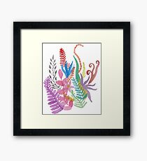 Weeds Framed Print