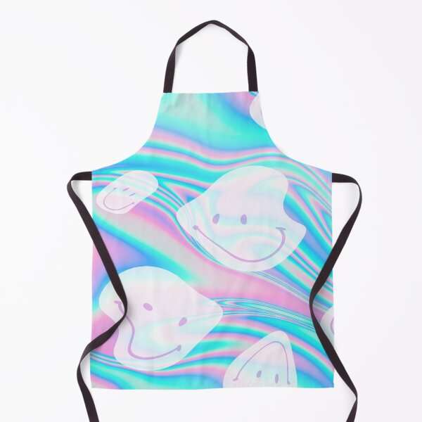Item preview, blue and pink liquid melting emoji pattern designed and sold by Beeroclock.