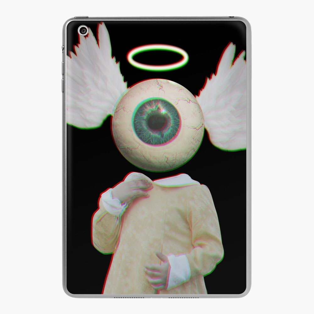 Dreamcore Weirdcore Aesthetics Rainbow Flower Eyes iPad Case & Skin for  Sale by ghost888