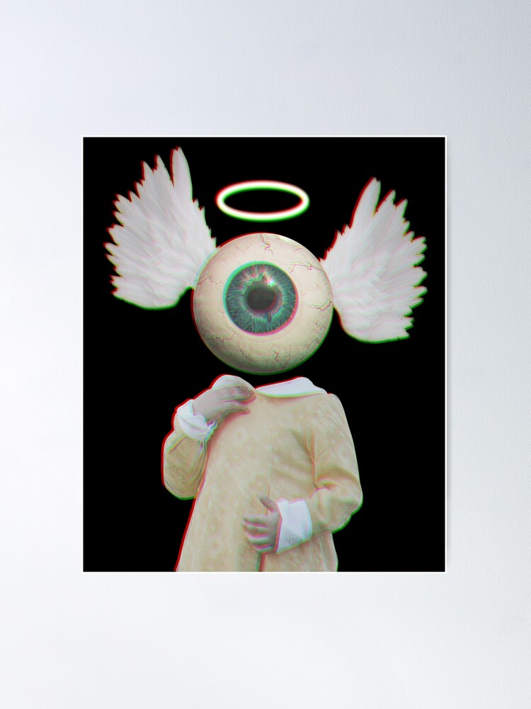 Weirdcore Art - Eye Angel by ainight on DeviantArt