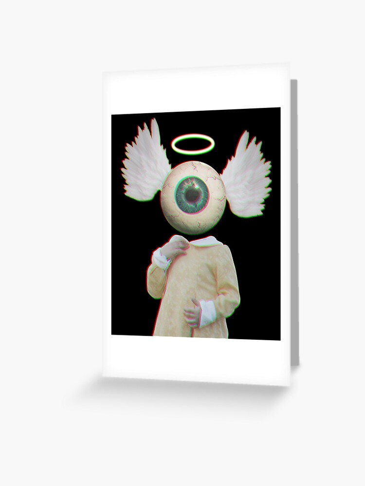 Weirdcore Dreamcore Eye See You | Greeting Card