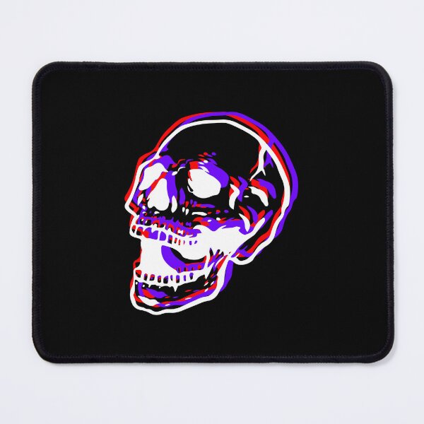 Item preview, Anaglyphic Skull 3D Graphic designed and sold by CreativeArts Studio.