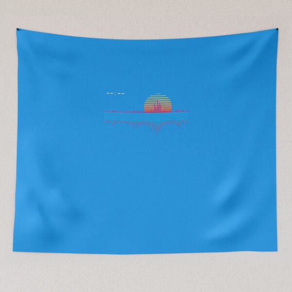 Item preview, Sunset Retrowave City Soundwave  T-Shirt designed and sold by LarKohlhase.