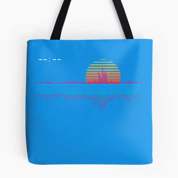 Item preview, Sunset Retrowave City Soundwave  T-Shirt designed and sold by LarKohlhase.
