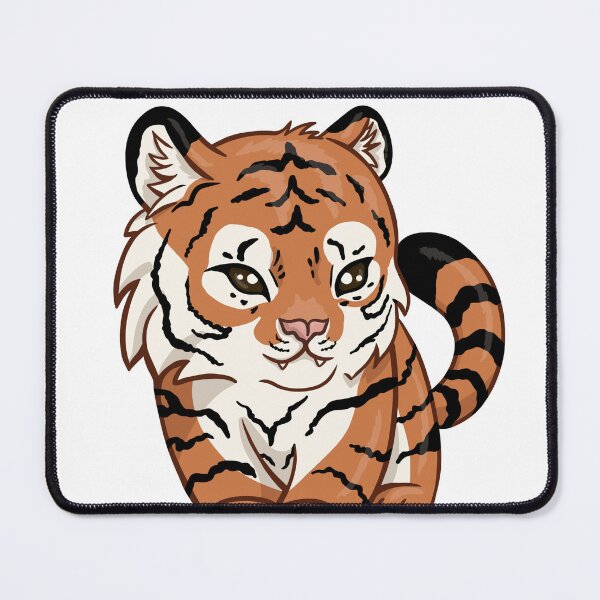 Item preview, Cute Chibi Tiger Orange designed and sold by PlumeHarfang.