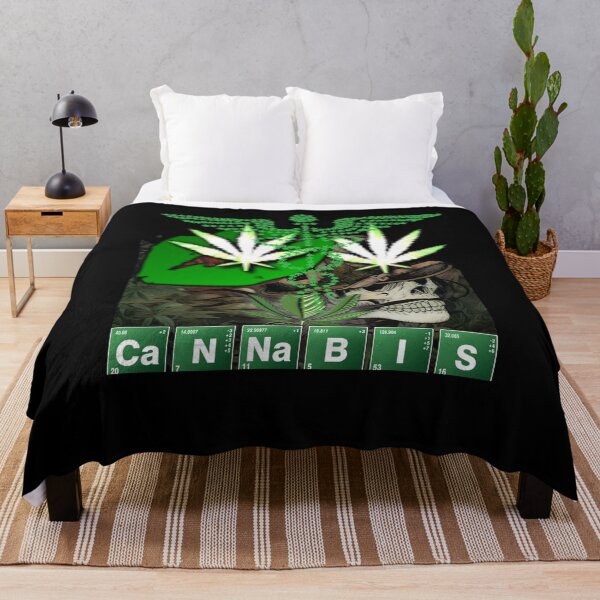 Item preview, Skull Marijuana- Cannabis - Weed. designed and sold by BestDesignbySof.