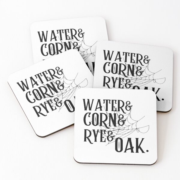Item preview, Water Corn Rye OakBourbon LoversWhiskey DrinkersGrill BBQ MasterDrinking BloodedFathers Day Sti designed and sold by MogTerrance.