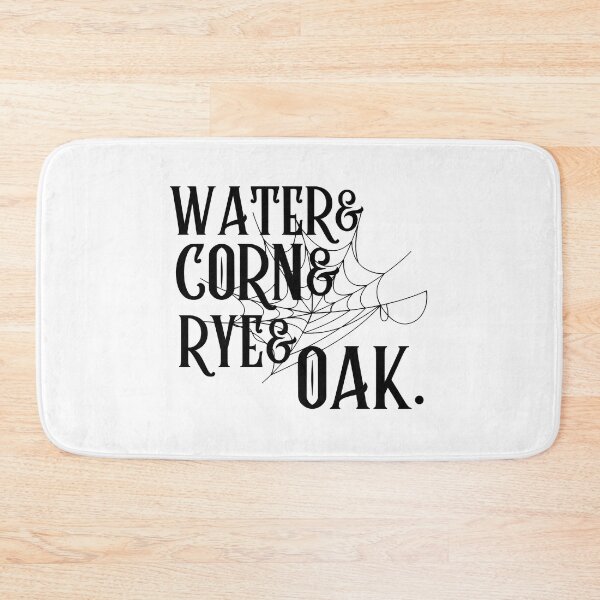 Item preview, Water Corn Rye OakBourbon LoversWhiskey DrinkersGrill BBQ MasterDrinking BloodedFathers Day Sti designed and sold by MogTerrance.
