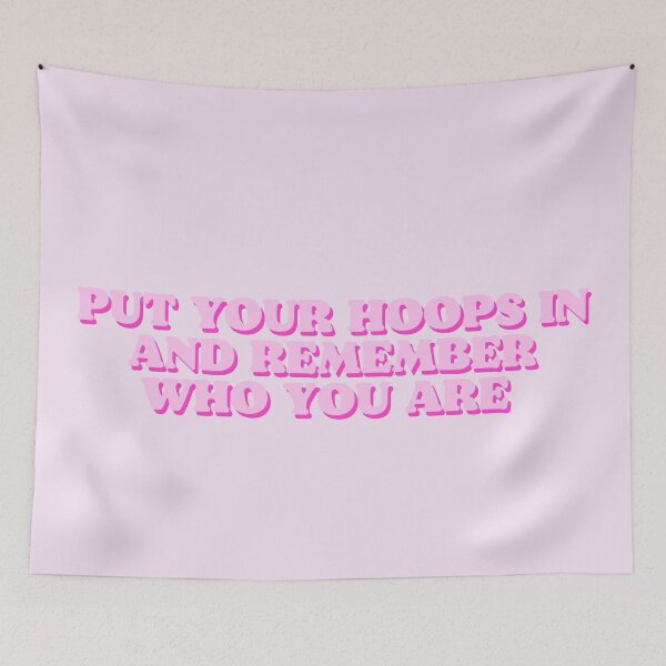 Item preview, put your hoops in and remember who you are designed and sold by Beeroclock.