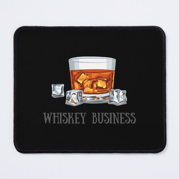 Item preview, Whiskey Business, Risky Business Pun  designed and sold by MogTerrance.