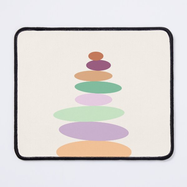 Item preview, Minimalist Colorful Stones designed and sold by cerenalkan.
