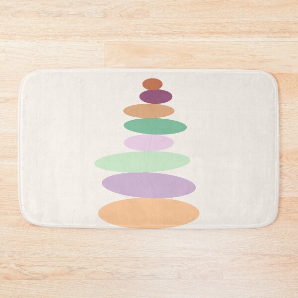 Item preview, Minimalist Colorful Stones designed and sold by cerenalkan.