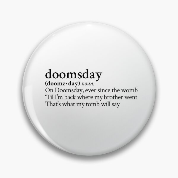 Item preview, Doomsday by MF DOOM designed and sold by StickTheSong.