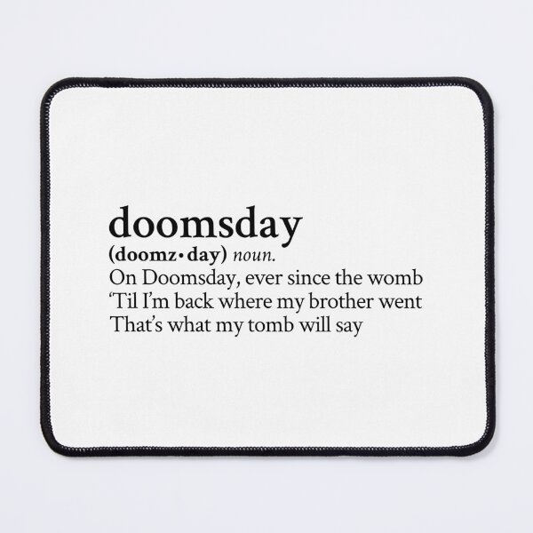 Item preview, Doomsday by MF DOOM designed and sold by StickTheSong.
