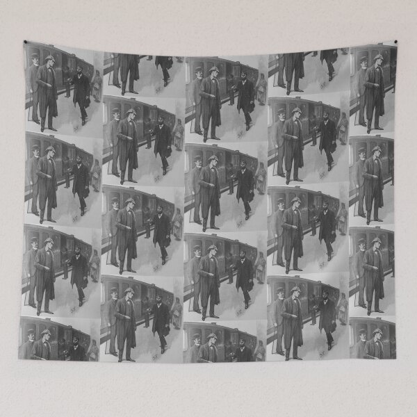 Item preview, Sherlock Holmes and Dr Watson in The Dancing Men designed and sold by HughBoone.