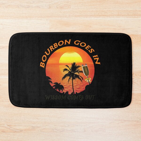 Item preview, Bourbon goes in wisdom comes out - gift for whiskey lovers  designed and sold by MogTerrance.