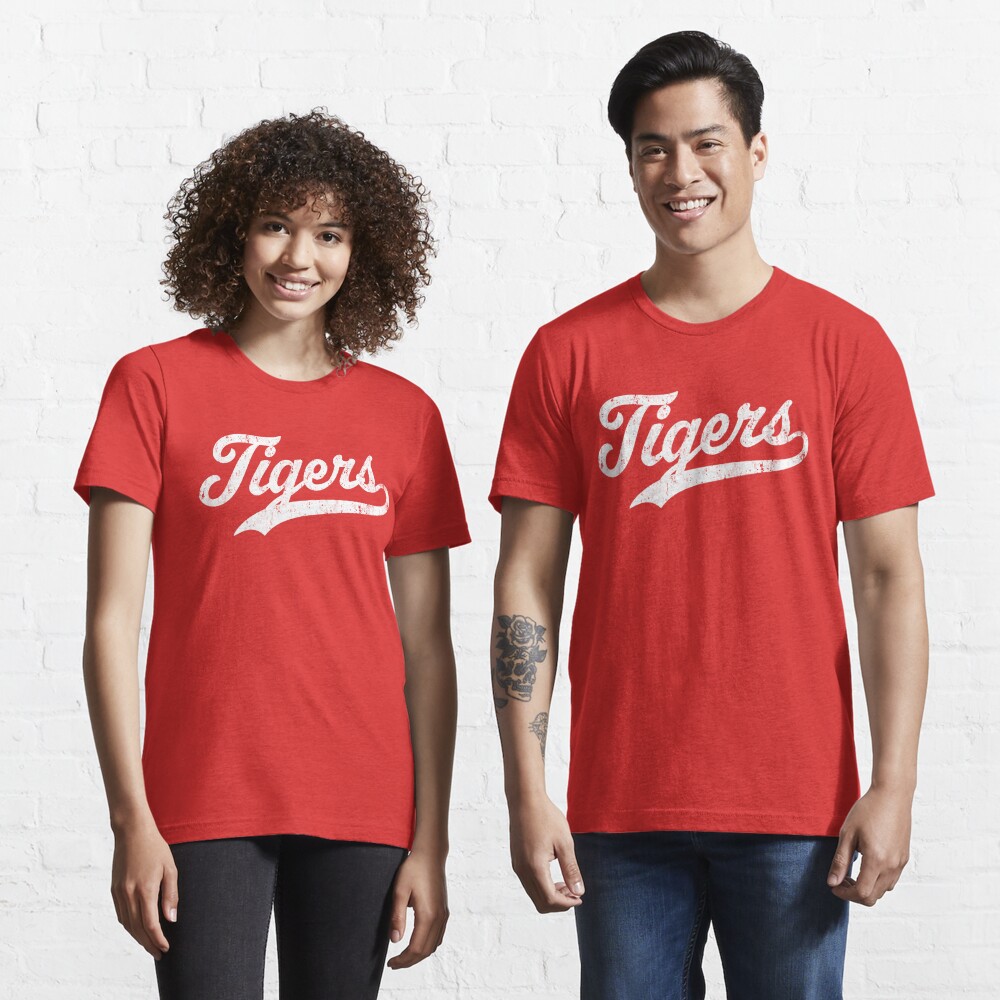  Tigers Mascot T Shirt Vintage Sports Name Tee Design :  Clothing, Shoes & Jewelry